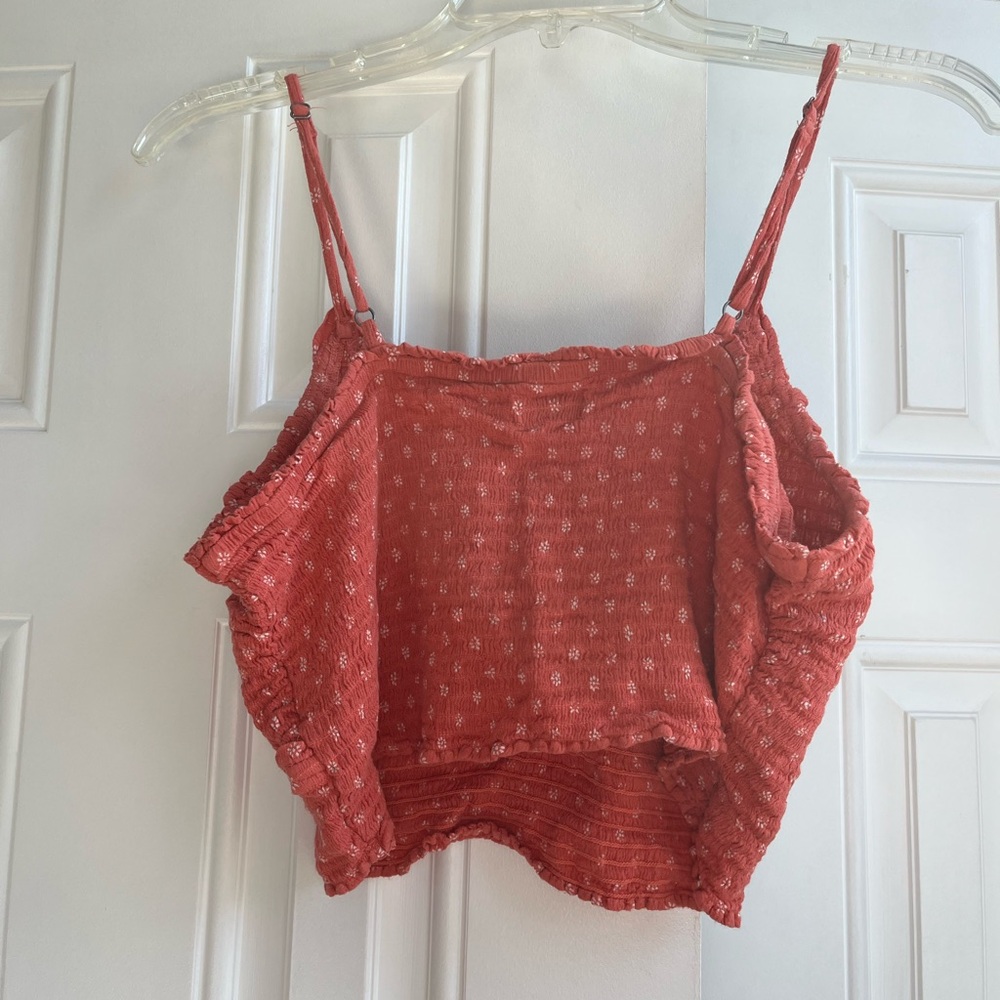 Pink/Red Spaghetti Strap Top - Picture 2 of 2